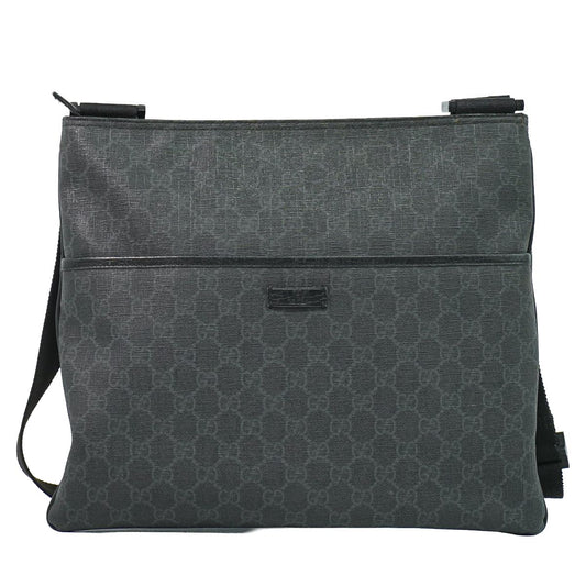 GUCCI GGスプリーム ショルダーバッグ ブラック 162904