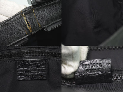 GUCCI GGスプリーム ショルダーバッグ ブラック 162904
