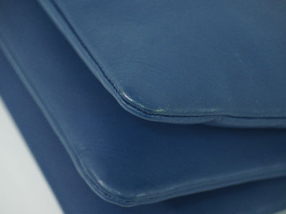 CELINE トリオ スモール ショルダーバッグ ブルー