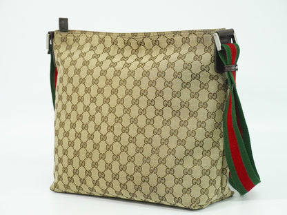 GUCCI シェリーライン GGキャンバス ショルダーバッグ ベージュ 189751