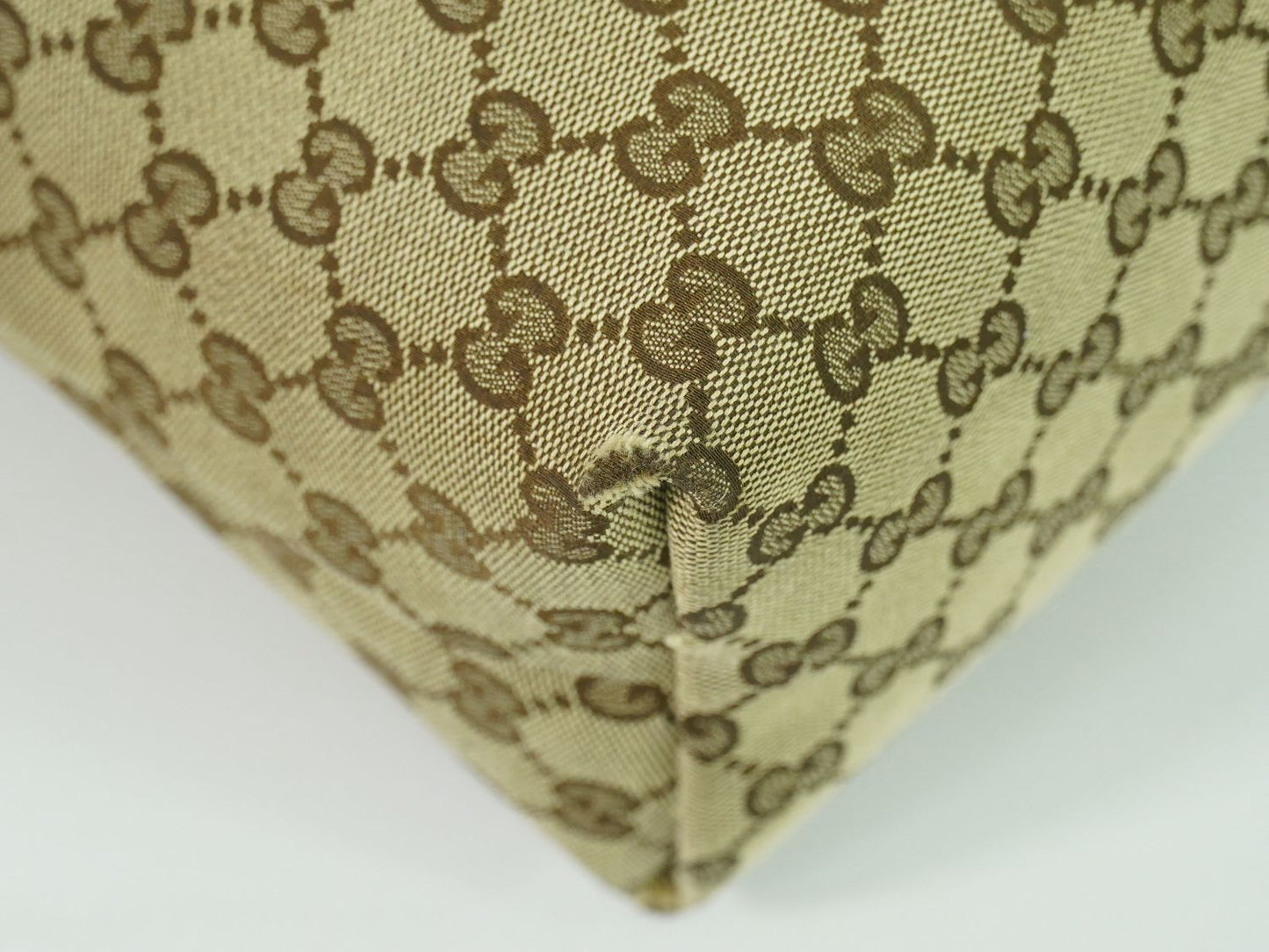 GUCCI シェリーライン GGキャンバス ショルダーバッグ ベージュ 189751