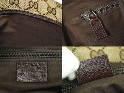 GUCCI シェリーライン GGキャンバス ショルダーバッグ ベージュ 189751