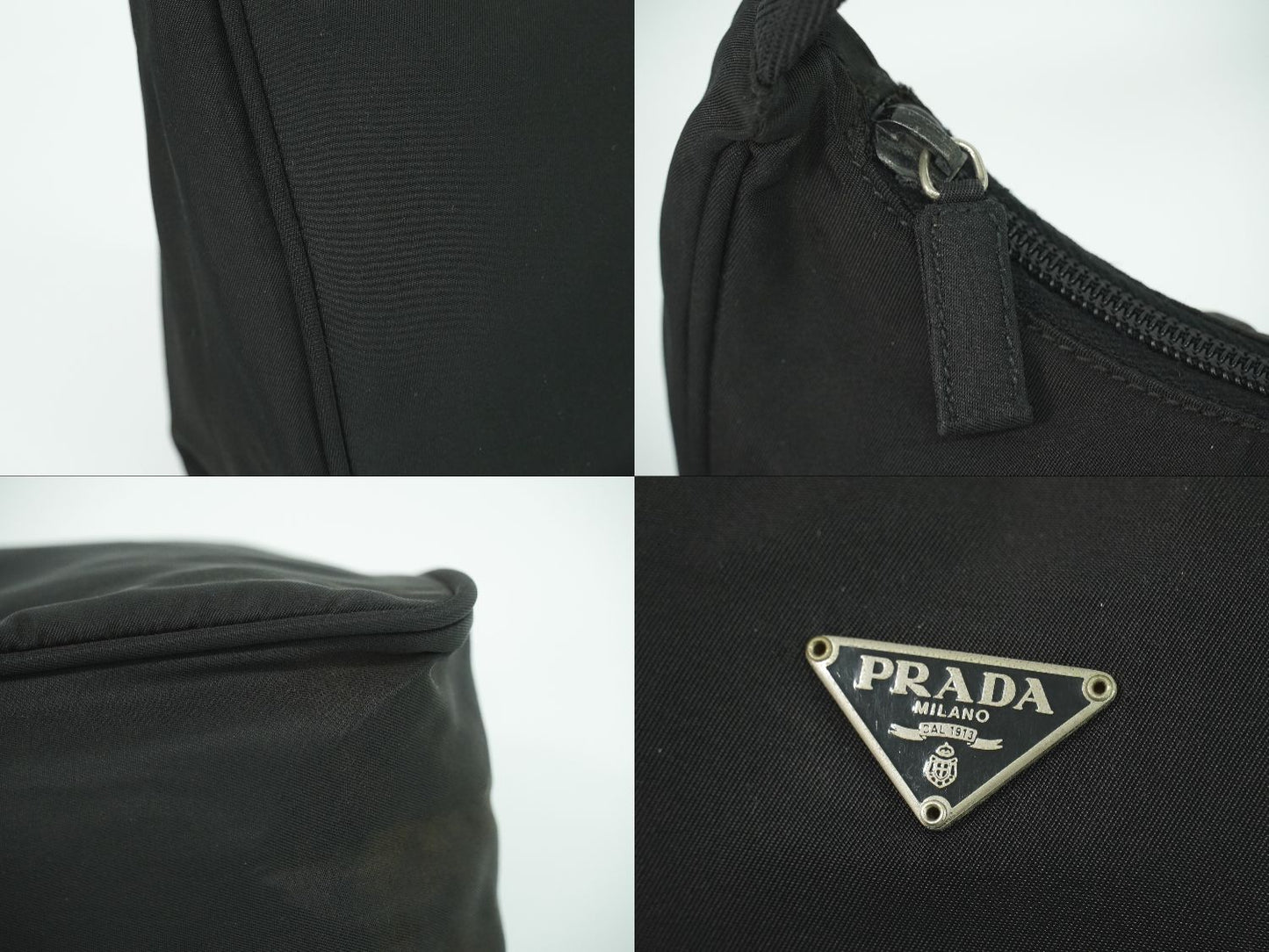 PRADA テスート ハンドバッグ ブラック