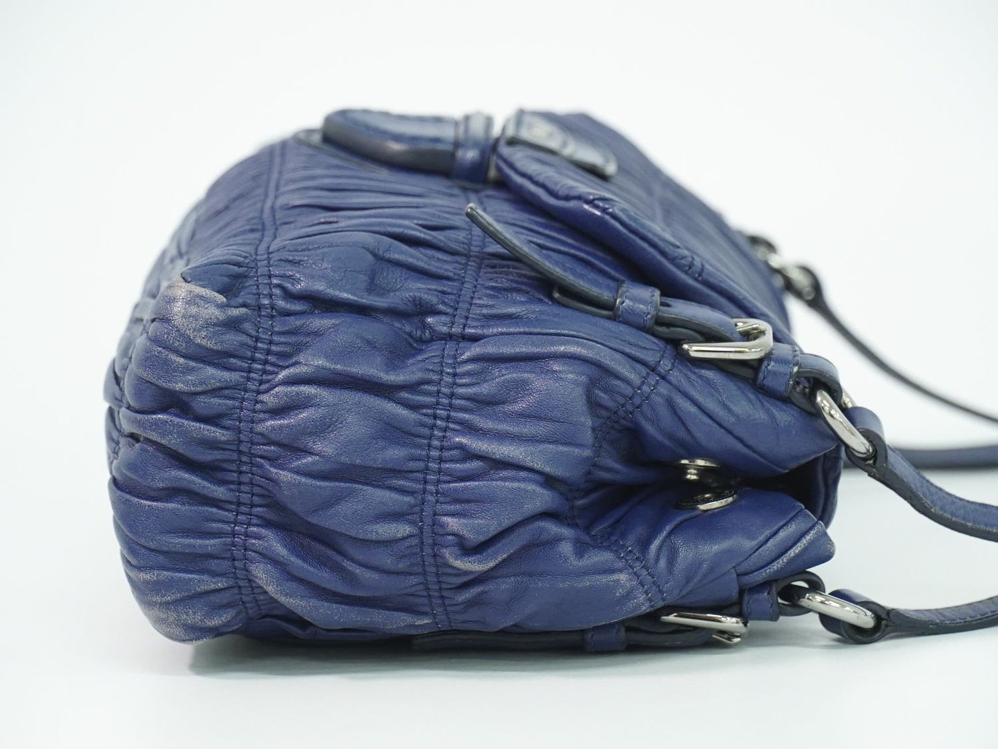 PRADA ショルダーバッグ ネイビー BR4716