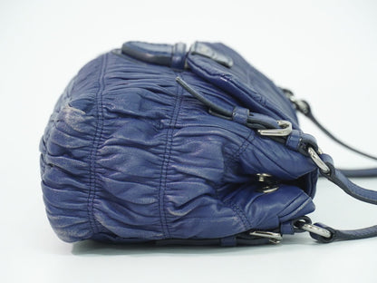 PRADA ショルダーバッグ ネイビー BR4716