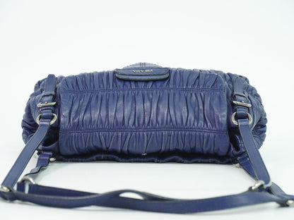 PRADA ショルダーバッグ ネイビー BR4716