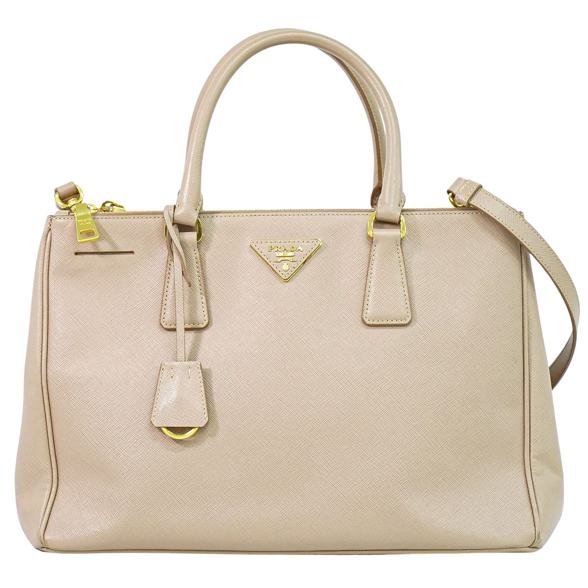 PRADA ガレリア 2WAY ショルダーバッグ ピンク BN2274
