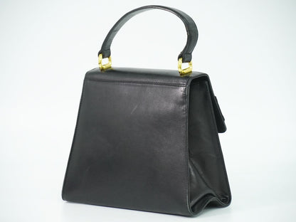 Salvatore Ferragamo ヴァラ リボン ハンドバッグ ブラック
