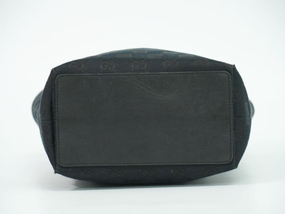 GUCCI GGキャンバス トートバッグ ブラック 002.1099