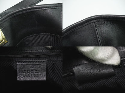 GUCCI GGキャンバス トートバッグ ブラック 002.1099