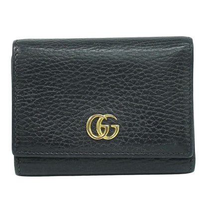 GUCCI プチマーモント 折財布 ブラック 474746