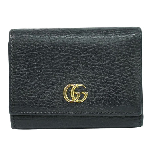GUCCI プチマーモント 折財布 ブラック 474746