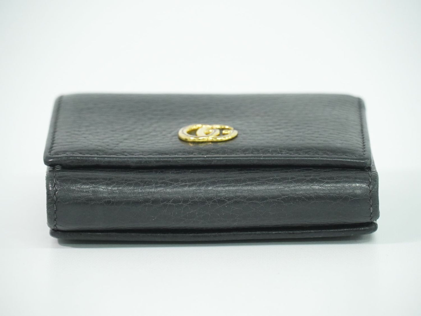 GUCCI プチマーモント 折財布 ブラック 474746