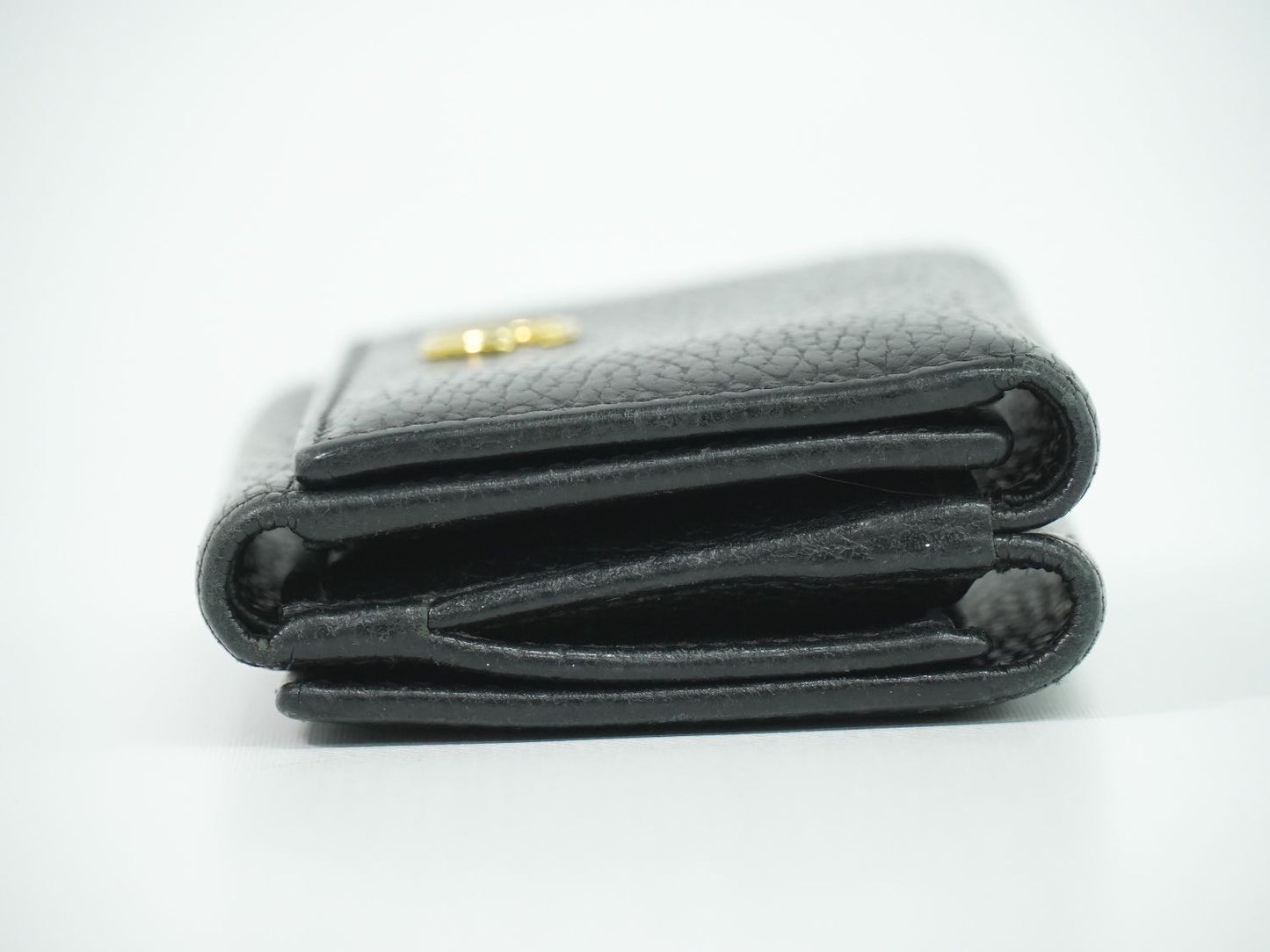 GUCCI プチマーモント 折財布 ブラック 474746