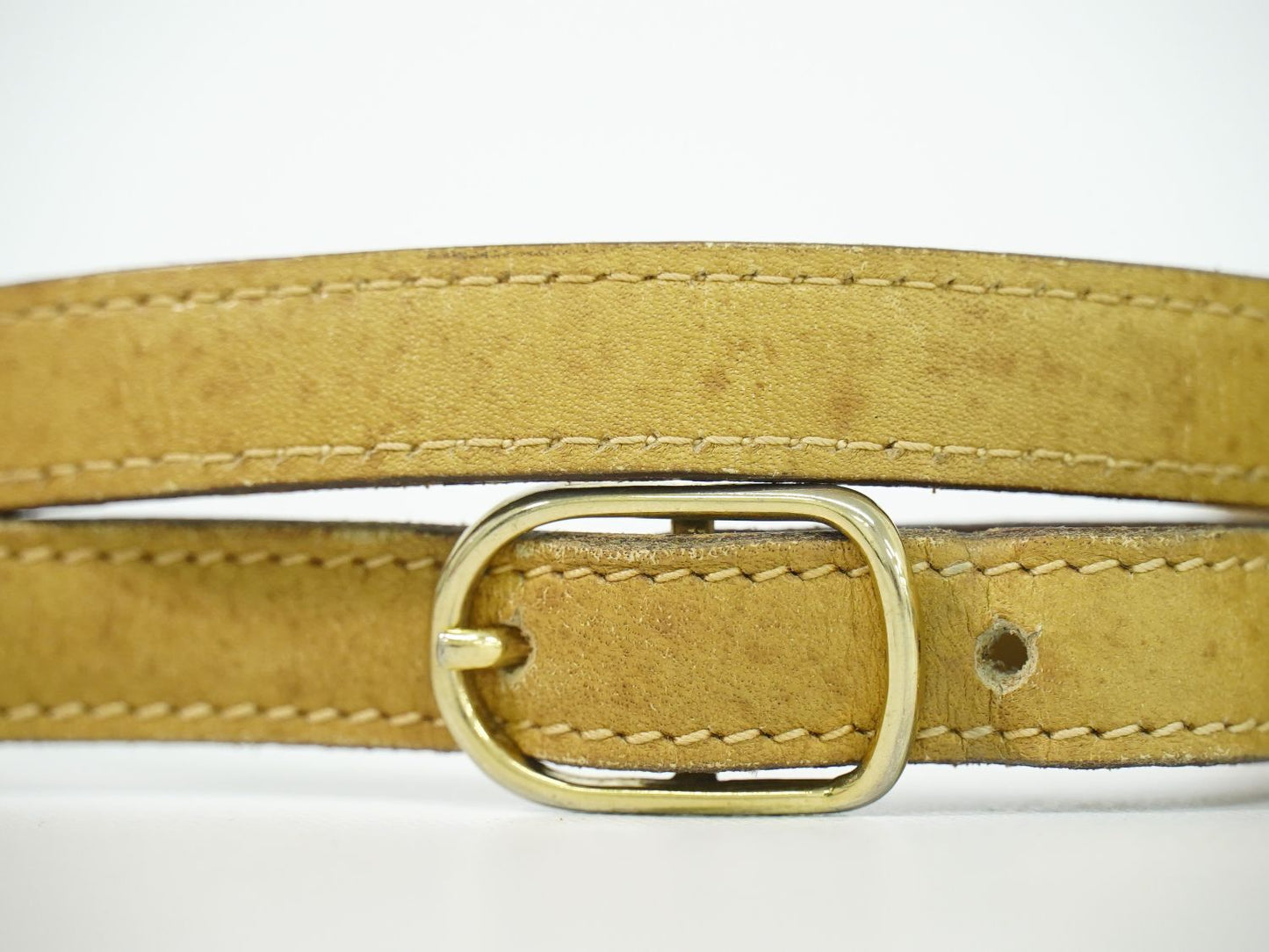 CELINE マカダム ショルダーバッグ ベージュ