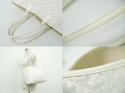 GOYARD サンルイ PM トートバッグ ホワイト