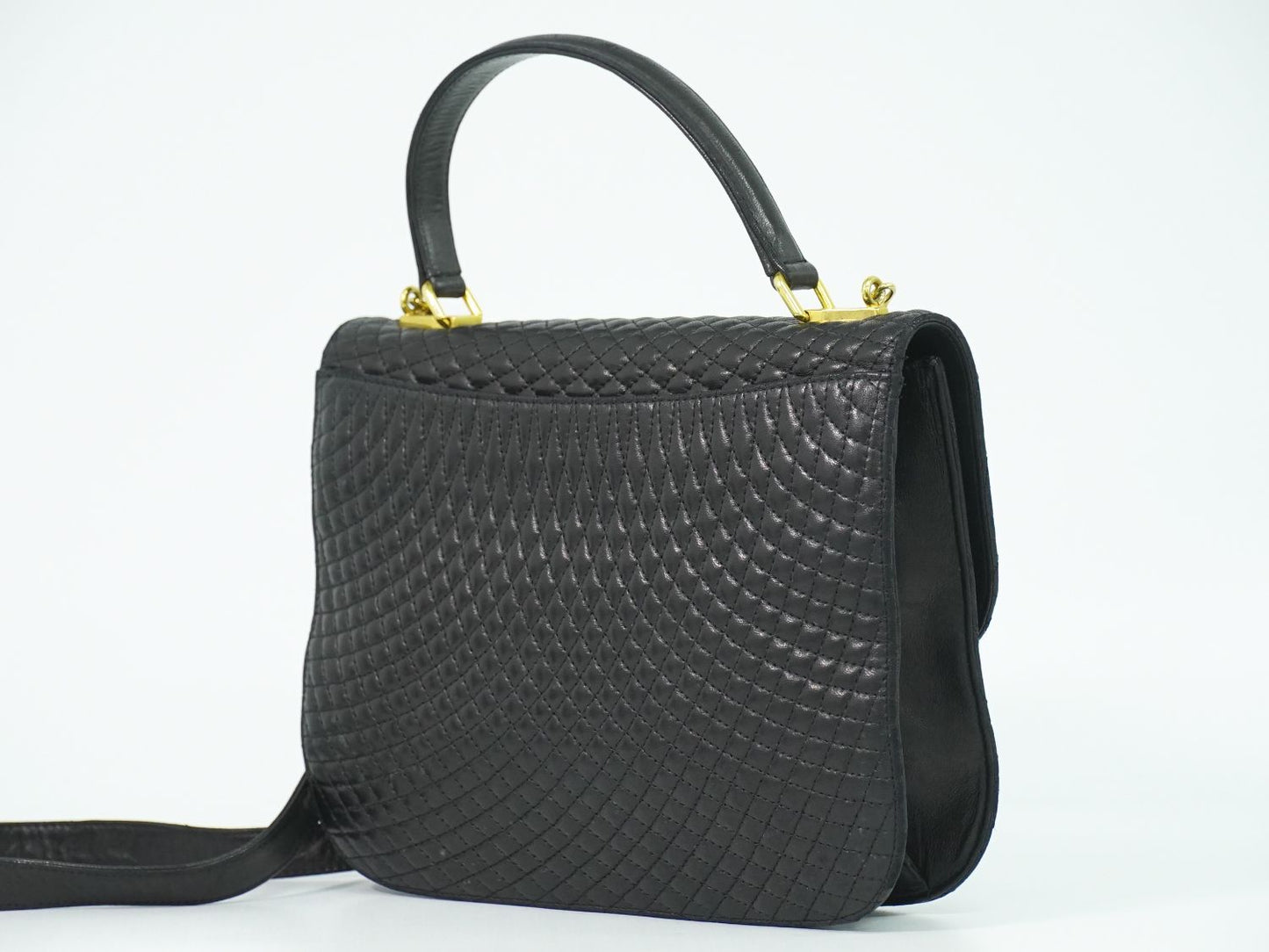 BALLY 2WAY ショルダーバッグ ブラック