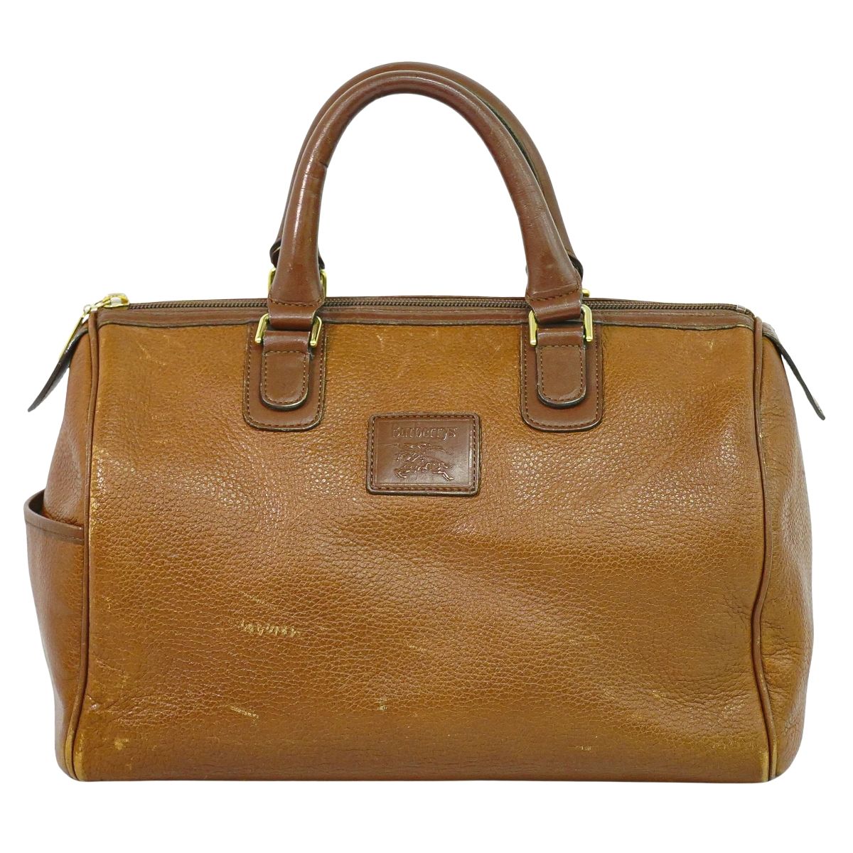 Burberrys ミニ ボストンバッグ ブラウン