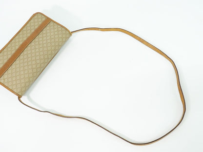 CELINE マカダム 2WAY ショルダーバッグ ベージュ