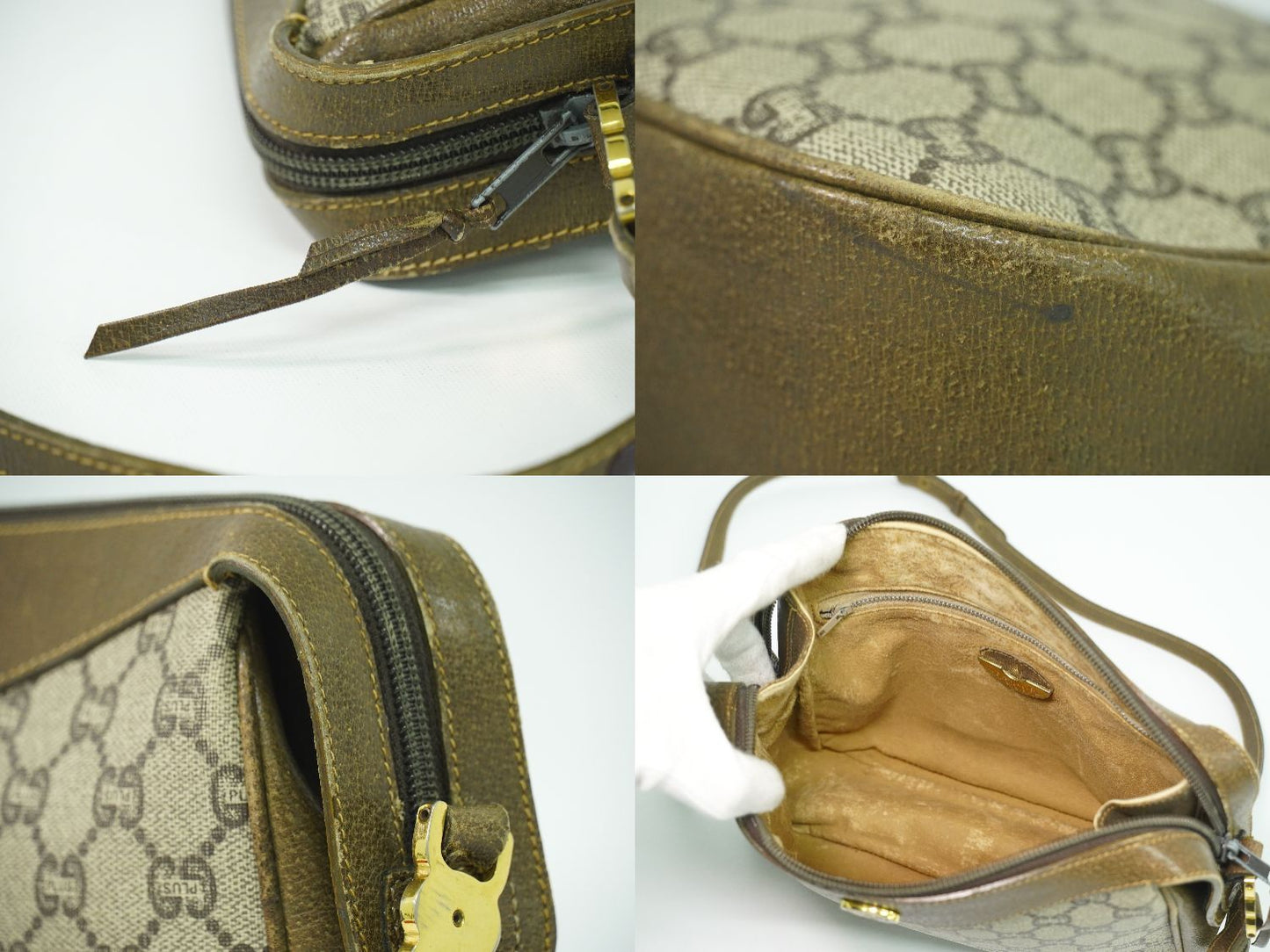 GUCCI Plus GGプラス ショルダーバッグ ベージュ