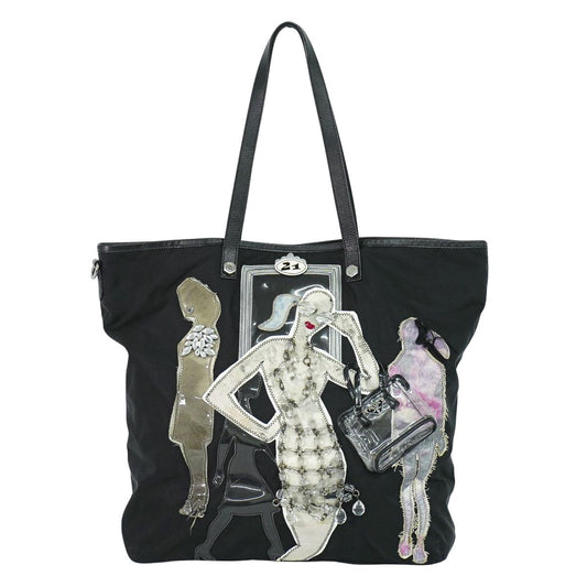 PRADA ロボットコレクション ショルダーバッグ ブラック マルチカラー