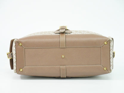 LOEWE リピート アナグラム ハンドバッグ ベージュ ピンクベージュ