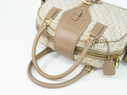 LOEWE リピート アナグラム ハンドバッグ ベージュ ピンクベージュ