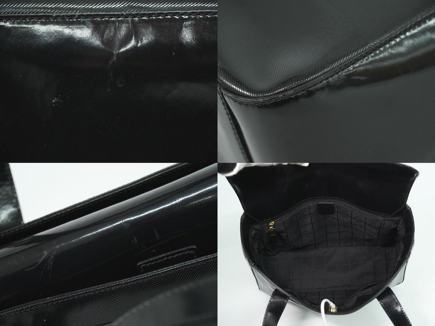 CELINE ロゴ トートバッグ ブラック