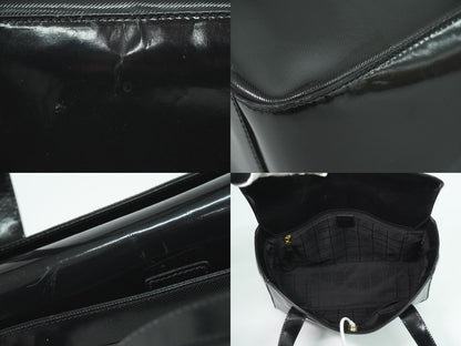 CELINE ロゴ トートバッグ ブラック