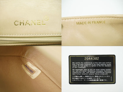 CHANEL ダイアナ ココマーク ショルダーバッグ ベージュ