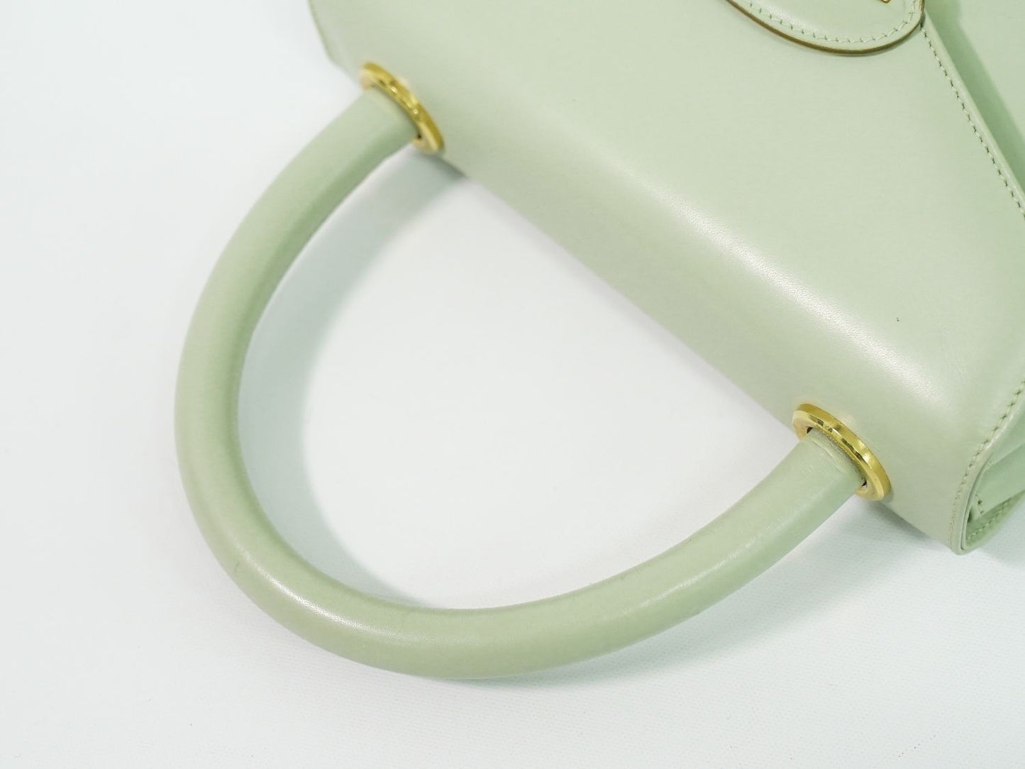 Salvatore Ferragamo ハンドバッグ ミントグリーン