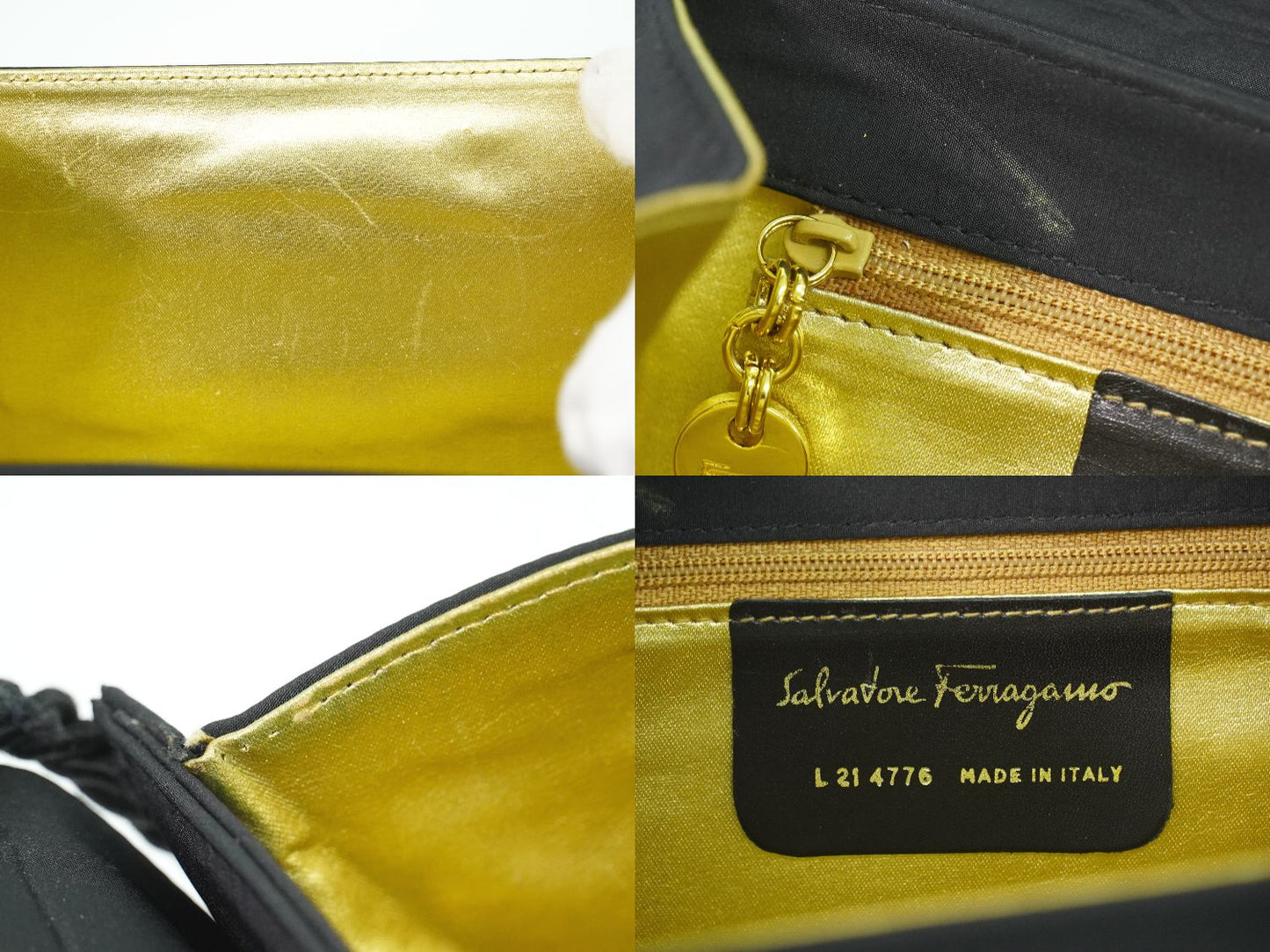 Salvatore Ferragamo ショルダーバッグ ブラック