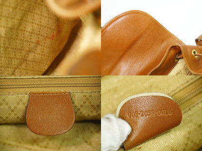 GUCCI バンブー リュックサック ブラウン