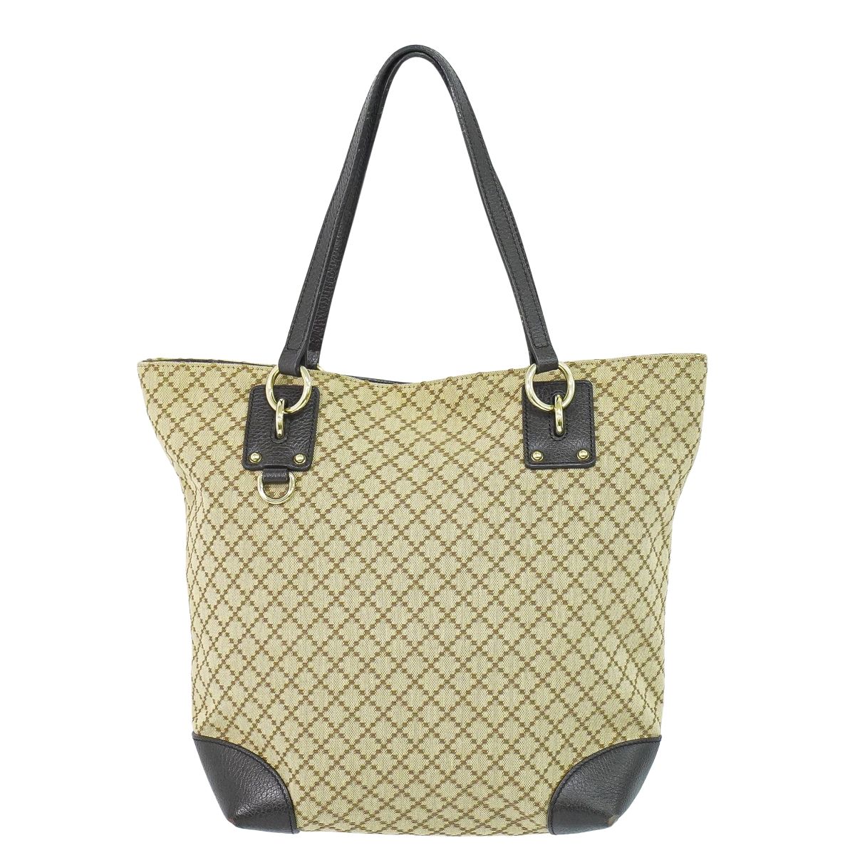 GUCCI ディアマンテ トートバッグ ベージュ 353706