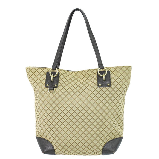 GUCCI ディアマンテ トートバッグ ベージュ 353706