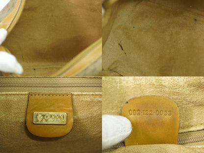 GUCCI オールドグッチ マイクロGG ミニ ボストンバッグ ブラウン