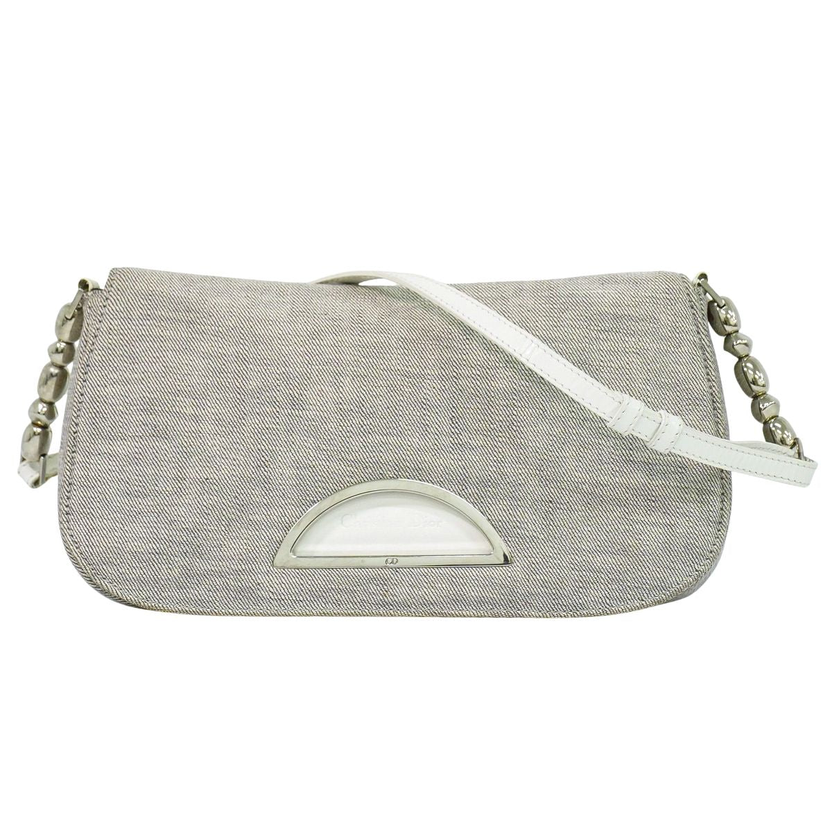 Christian Dior マリスパール ショルダーバッグ グレー