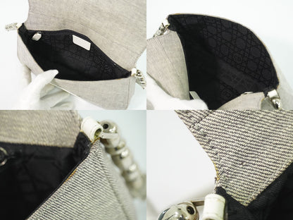 Christian Dior マリスパール ショルダーバッグ グレー