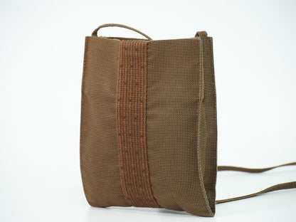 HERMES エールライン ショルダーバッグ ブラウン