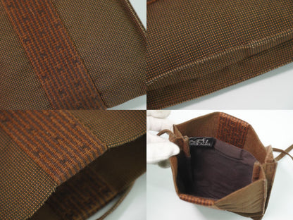 HERMES エールライン ショルダーバッグ ブラウン