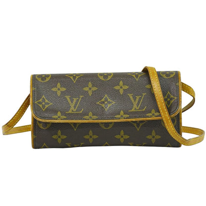 LOUIS VUITTON ポシェットツイン PM モノグラム 2WAY ショルダーバッグ M51854