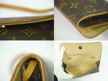 LOUIS VUITTON ポシェットツイン PM モノグラム 2WAY ショルダーバッグ M51854