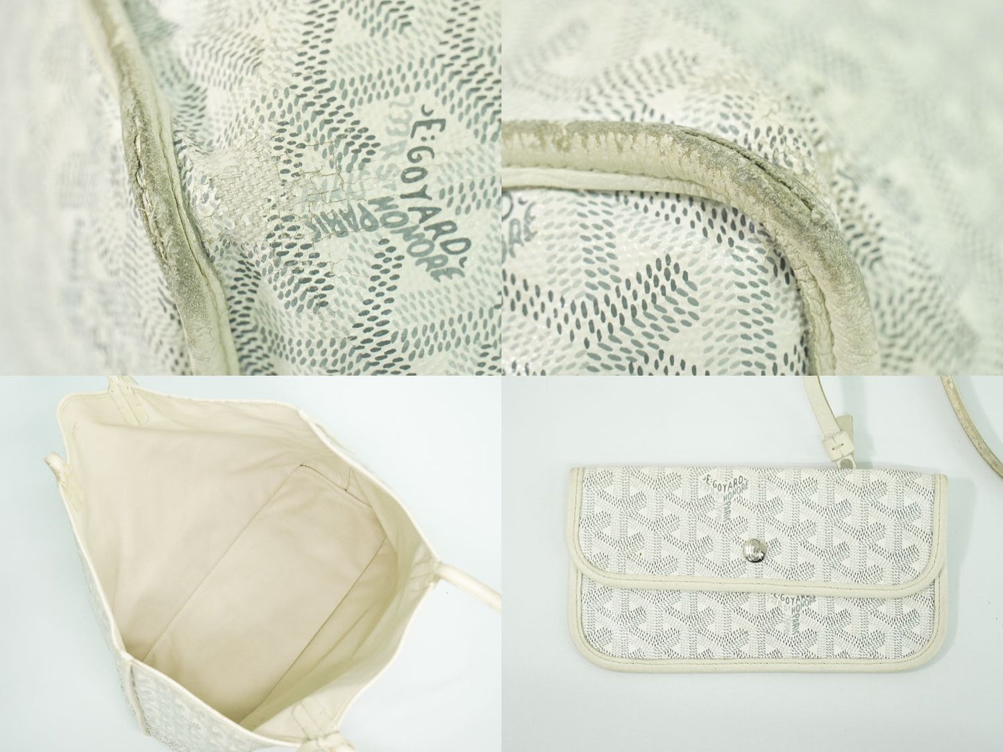 GOYARD アンジュ PM トートバッグ ホワイト