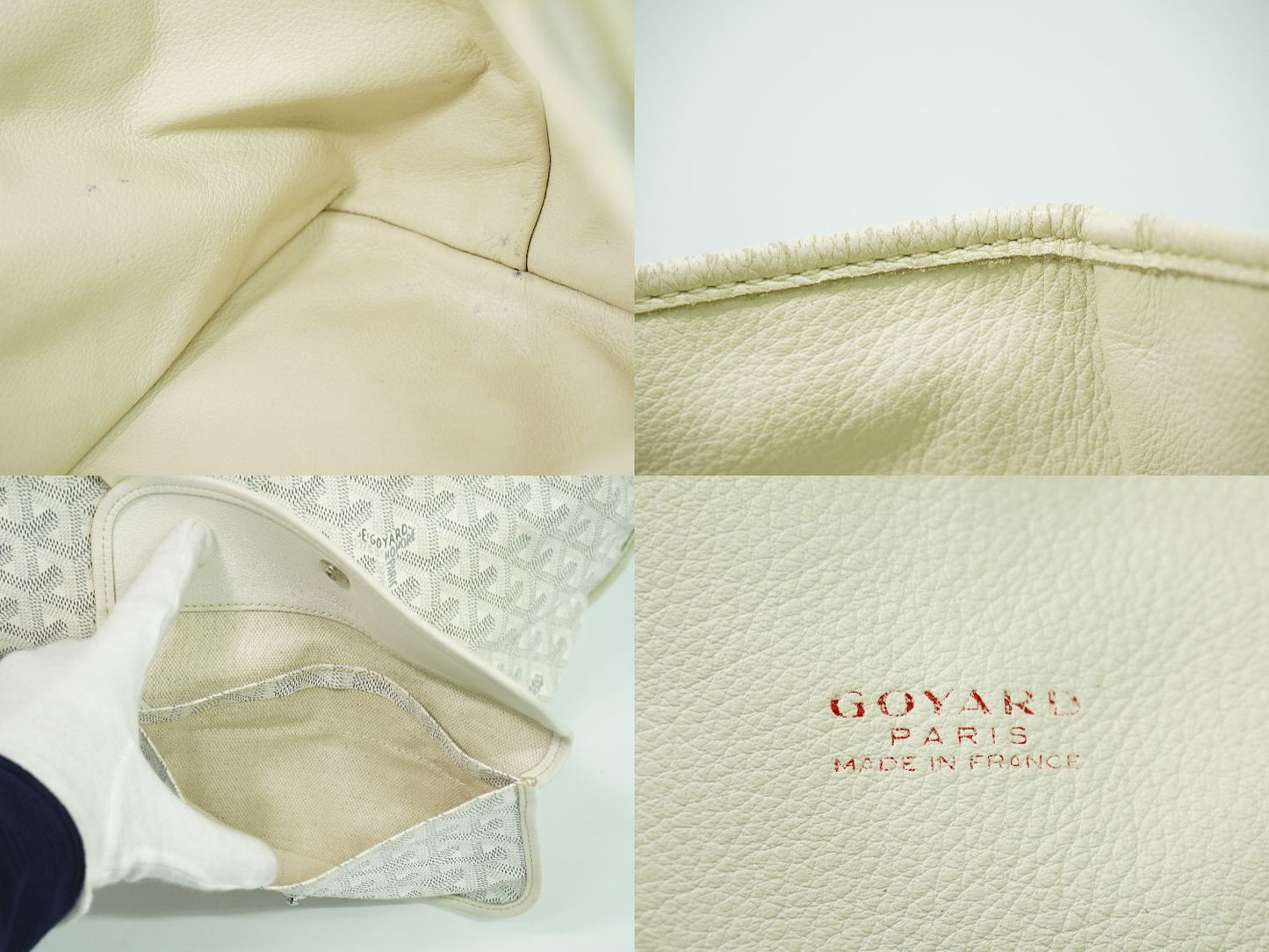 GOYARD アンジュ PM トートバッグ ホワイト