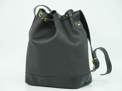 Christian Dior ハニカム柄 ショルダーバッグ ブラック