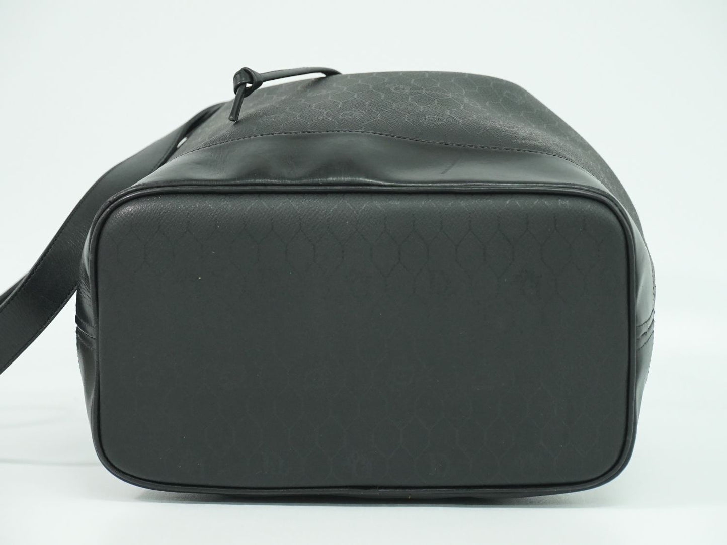 Christian Dior ハニカム柄 ショルダーバッグ ブラック