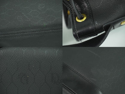 Christian Dior ハニカム柄 ショルダーバッグ ブラック