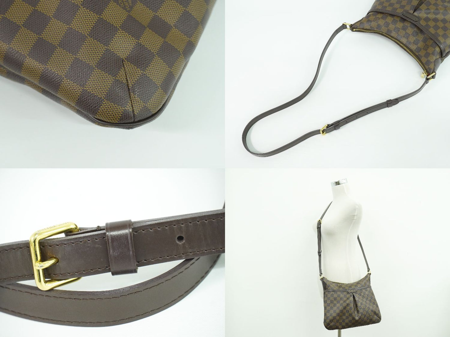 LOUIS VUITTON ブルームズベリ PM ダミエ エベヌ ショルダーバッグ N42251