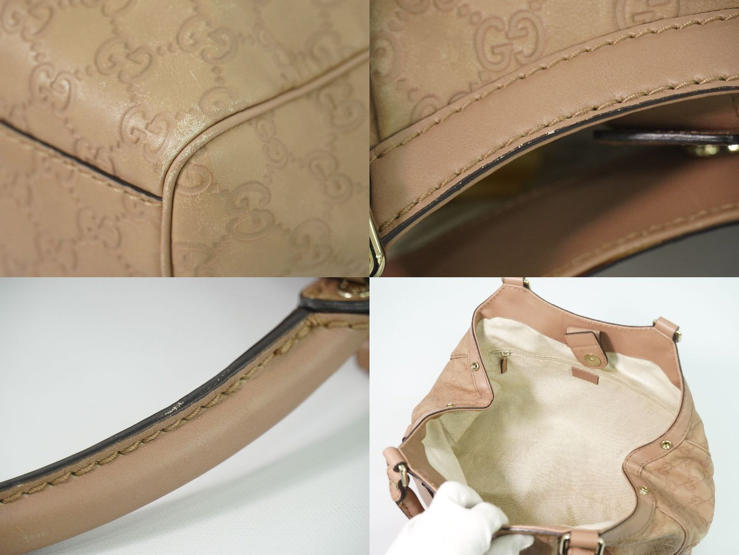 GUCCI スーキー トートバッグ ピンク 211944