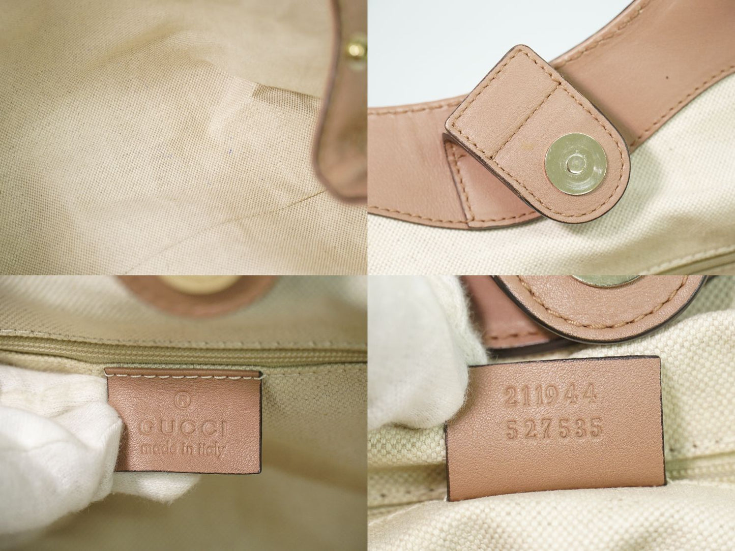 GUCCI スーキー トートバッグ ピンク 211944